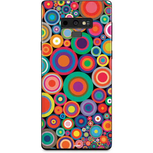 Psychedelic Circles Galaxy Note 9 Skin