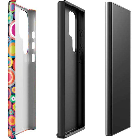 Psychedelic Circles Galaxy S23 Ultra Pro Case