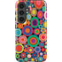 Psychedelic Circles Galaxy S25 Plus Impact Case