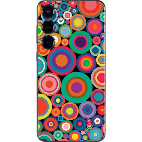 Psychedelic Circles Galaxy S25 Plus Skin