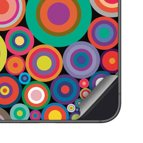 Psychedelic Circles Galaxy S25 Skin