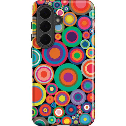 Psychedelic Circles Galaxy S26 Impact Case