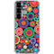 Psychedelic Circles Galaxy S26 Plus Clear Case