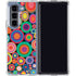 Psychedelic Circles Galaxy Z Fold5 5G Clear Case