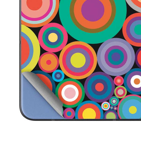 Psychedelic Circles Galaxy Z Fold5 5G Skin