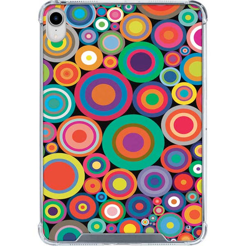 Psychedelic Circles iPad 11th Gen (2025) Clear Case