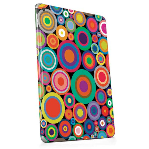 Psychedelic Circles Apple iPad Skin