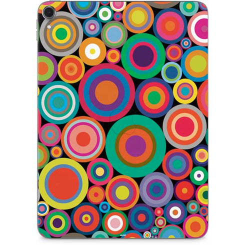 Psychedelic Circles Apple iPad Pro Skin