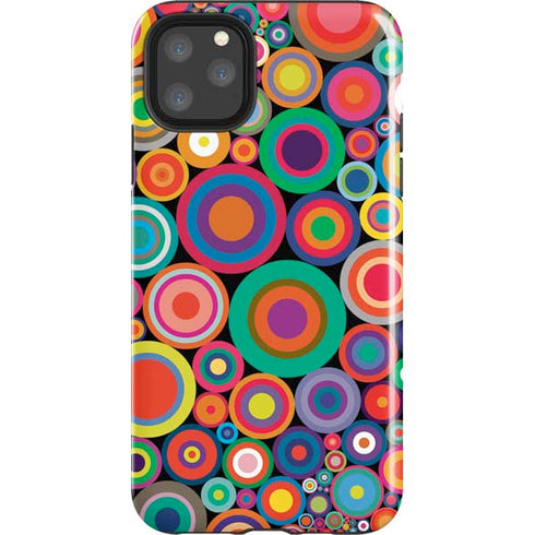 Psychedelic Circles iPhone Cases