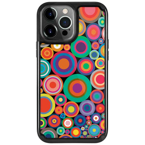 Psychedelic Circles iPhone Cases
