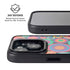 Psychedelic Circles iPhone 15 Plus Kickstand Case