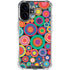 Psychedelic Circles iPhone 16 Clear Case