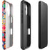 Psychedelic Circles iPhone 16 Impact Case