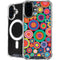 Psychedelic Circles iPhone 16 MagSafe Case