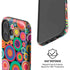 Psychedelic Circles iPhone 16 Plus Magsafe Impact Case