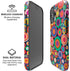 Psychedelic Circles iPhone 16 Plus Magsafe Impact Case