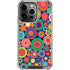 Psychedelic Circles iPhone 16 Pro Clear Case