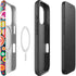 Psychedelic Circles iPhone 16 Pro Magsafe Impact Case