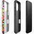 Psychedelic Circles iPhone 16 Pro Max Impact Case