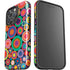 Psychedelic Circles iPhone 16 Pro Max Impact Case