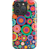 Psychedelic Circles iPhone 16 Pro Max Magsafe Impact Case