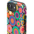 Psychedelic Circles iPhone 16e Impact Case