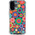 Psychedelic Circles iPhone 17 Clear Case