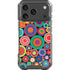 Psychedelic Circles iPhone 18 Pro Clear Case