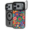 Psychedelic Circles iPhone 18 Pro Kickstand Case