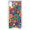 Psychedelic Circles iPhone XS Clear Case