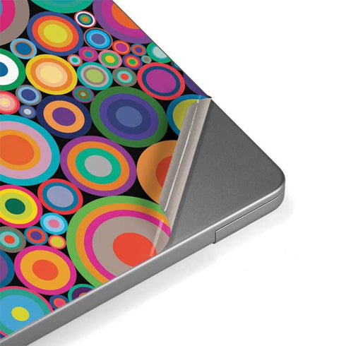 Psychedelic Circles Apple MacBook Pro 14-inch Skin