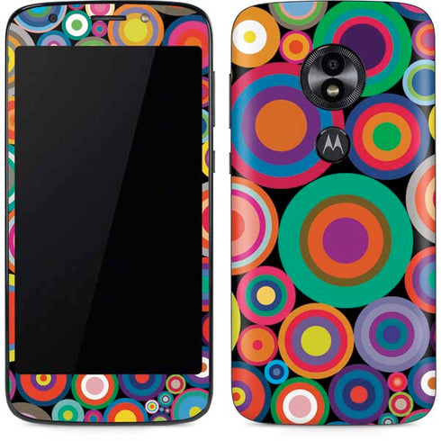 Psychedelic Circles Moto E5 Play Skin