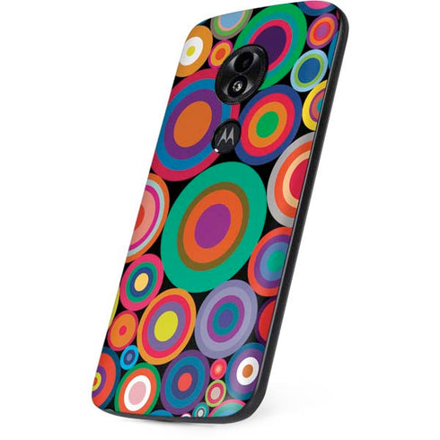 Psychedelic Circles Moto E5 Play Skin