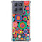 Psychedelic Circles Moto G 5G (2025) Clear Case