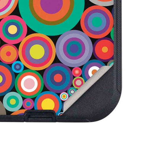 Psychedelic Circles Otterbox Defender iPhone Skin