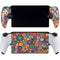 Psychedelic Circles PlayStation Portal Remote Player Skin