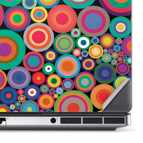 Psychedelic Circles Dell Precision Skin