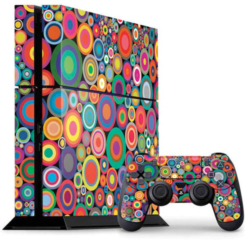 Psychedelic Circles PlayStation PS4 Skins