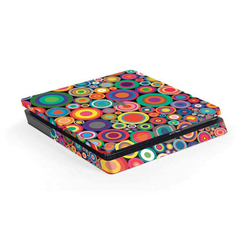 Psychedelic Circles PlayStation PS4 Skins