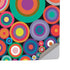 Psychedelic Circles PS5 Pro Disk Console Skin