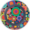 Psychedelic Circles Wireless Charger Skin