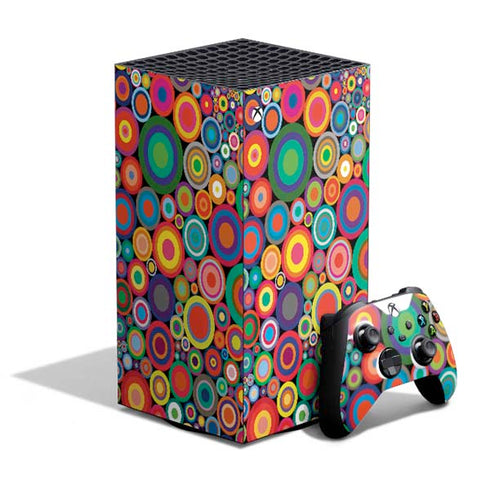 Psychedelic Circles XBox Series X Digital Edition Bundle Skin