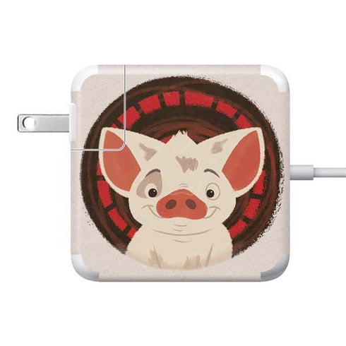 Disney Moana Pua Close Up 85W Power Adapter (15 and 17 inch MacBook Pro Charger) Skin