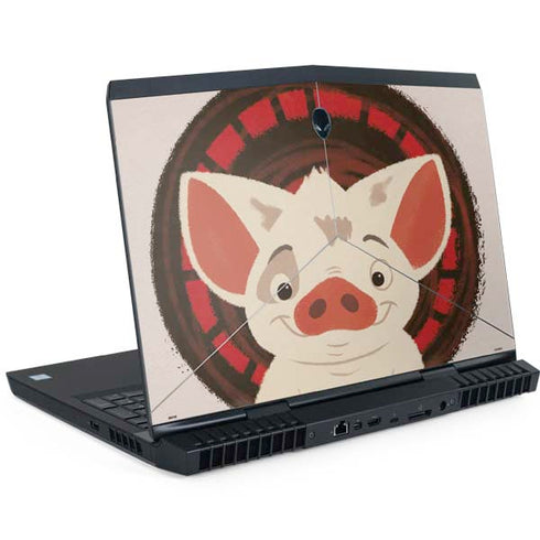 Disney Moana Pua Close Up Dell Alienware Skin