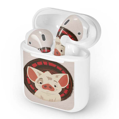 Disney Moana Pua Close Up Apple AirPods Skin