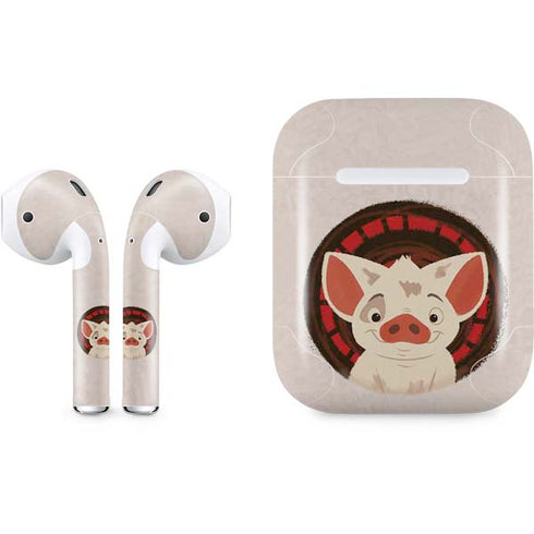 Disney Moana Pua Close Up Apple AirPods Skin