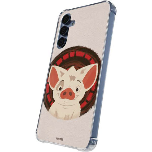 Disney Moana Pua Close Up Galaxy A35 5G Clear Case