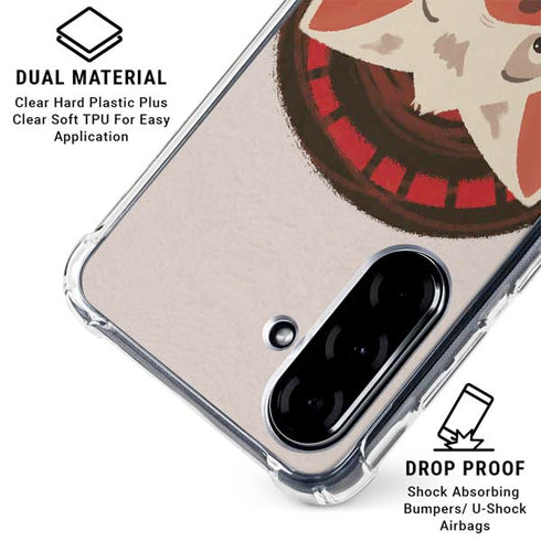 Disney Princess Moana Pua Close Up Galaxy A36 5G Clear Case