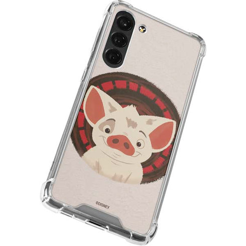 Disney Princess Moana Pua Close Up Galaxy S24 FE Clear Case