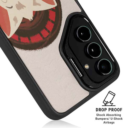 Disney Princess Moana Pua Close Up Galaxy S25 Kickstand Case